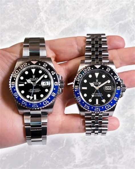 rolex batgirl vs batman|Rolex gmt master 2 vs batgirl.